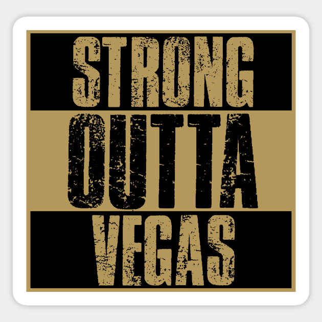 Strong Outta Vegas Sticker by L3vyL3mus